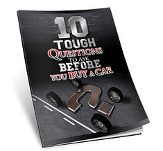 10 Tough Questions To Ask Before Buying A Car Ebook Cover