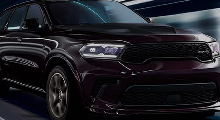 A black 2025 Dodge Durango