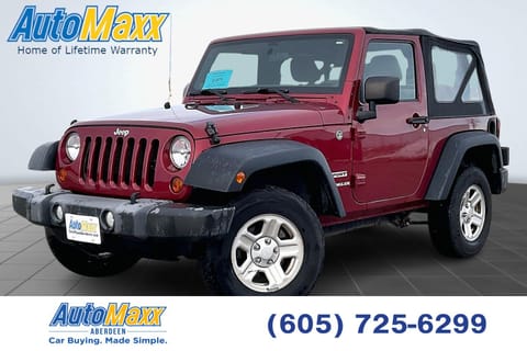 1 image of 2012 Jeep Wrangler Sport