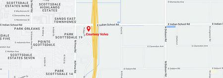 map of Courtesy Volvo Scottsdale