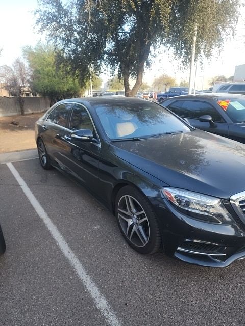 Used 2015 Mercedes-Benz S-Class S550 with VIN WDDUG8CB8FA118038 for sale in Phoenix, AZ