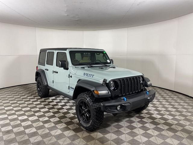 Used 2023 Jeep Wrangler 4xe Willys 4XE with VIN 1C4JJXN68PW592343 for sale in Phoenix, AZ