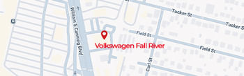 map of Volkswagen Fall River