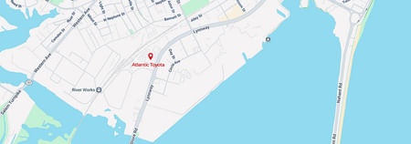 map of Atlantic Toyota