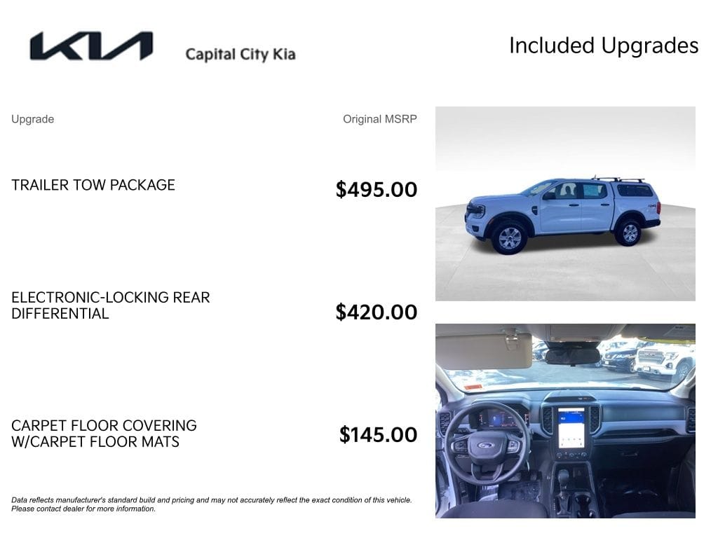 4 thumbnail image of  2024 Ford Ranger XL