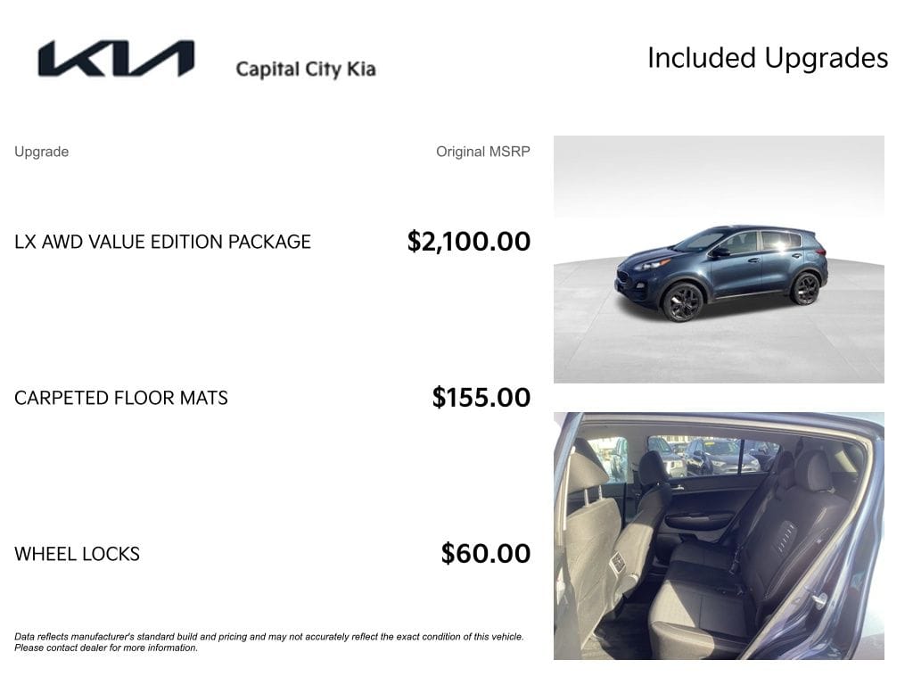 4 thumbnail image of  2022 Kia Sportage LX