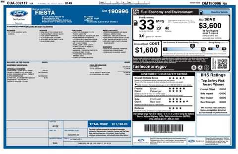 1 image of 2013 Ford Fiesta SE