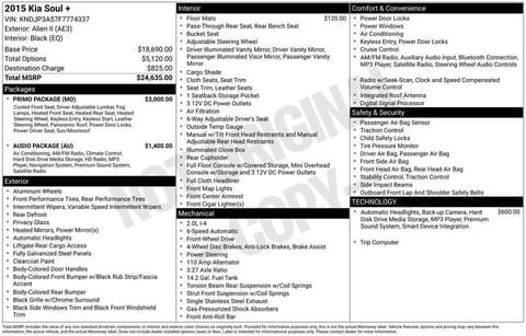 1 image of 2015 Kia Soul Plus