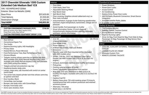 1 image of 2017 Chevrolet Silverado 1500 Custom