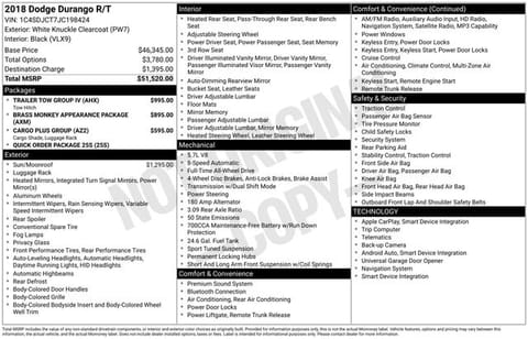 1 image of 2018 Dodge Durango R/T