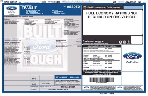 1 image of 2018 Ford Transit-250 Base