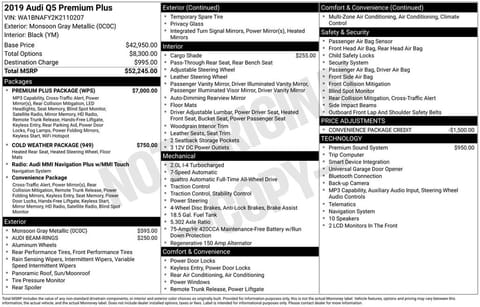 1 image of 2019 Audi Q5 2.0T Premium Plus