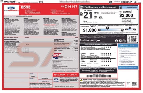 1 image of 2019 Ford Edge ST