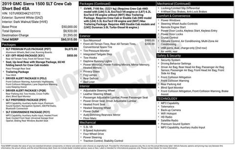 1 image of 2019 GMC Sierra 1500 SLT