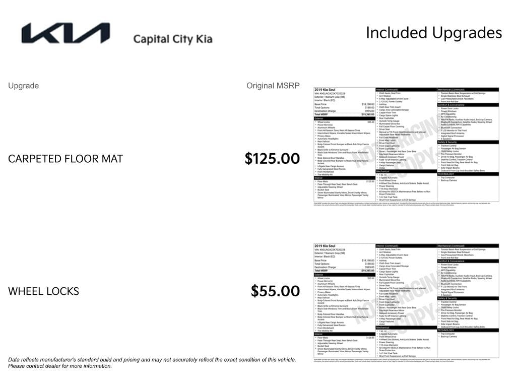 2 thumbnail image of  2019 Kia Soul Base