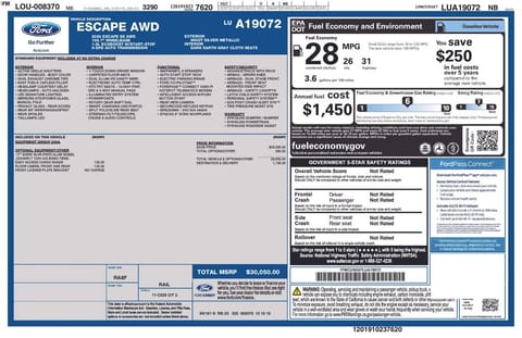 1 image of 2020 Ford Escape SE