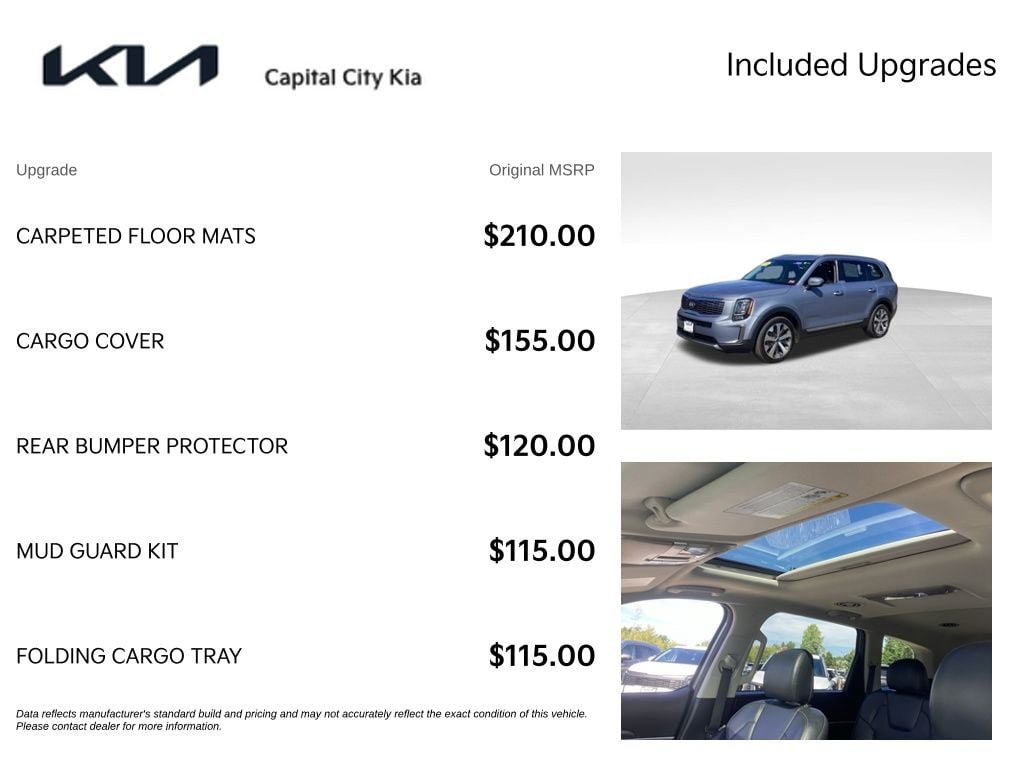 4 thumbnail image of  2020 Kia Telluride S