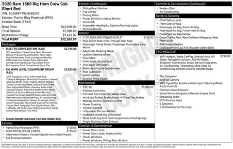 1 image of 2020 Ram 1500 Big Horn/Lone Star