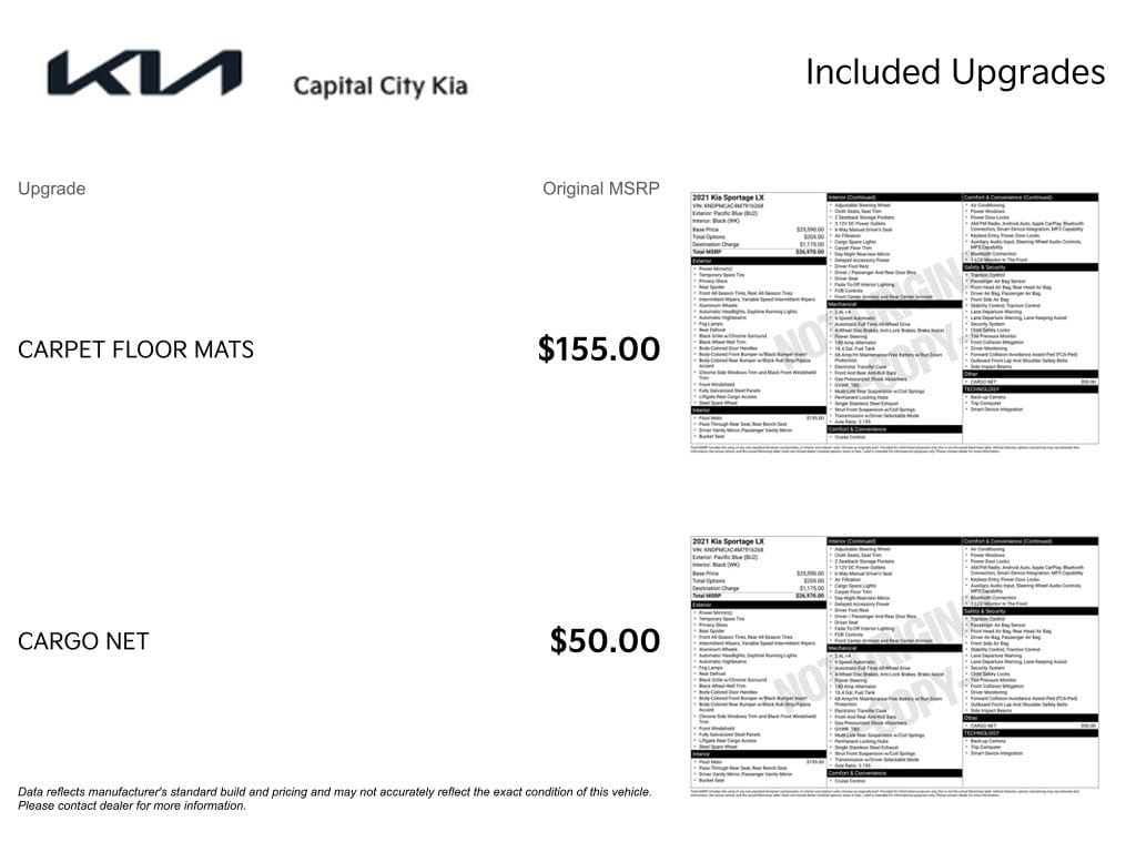 2 thumbnail image of  2021 Kia Sportage LX