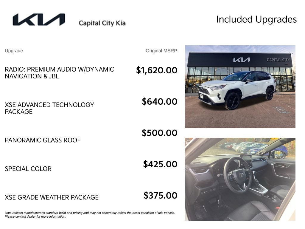 4 thumbnail image of  2021 Toyota RAV4 Hybrid XSE