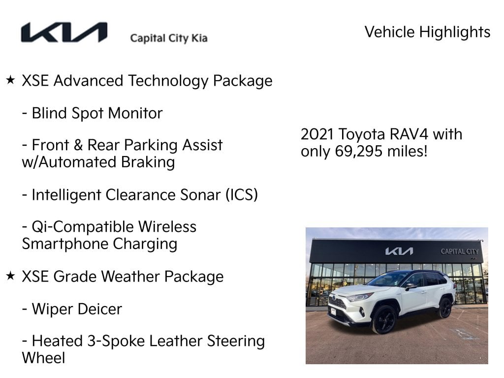 8 thumbnail image of  2021 Toyota RAV4 Hybrid XSE