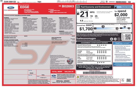 1 image of 2022 Ford Edge ST