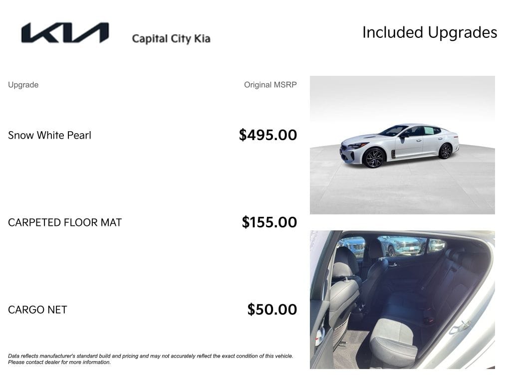4 thumbnail image of  2022 Kia Stinger GT-Line