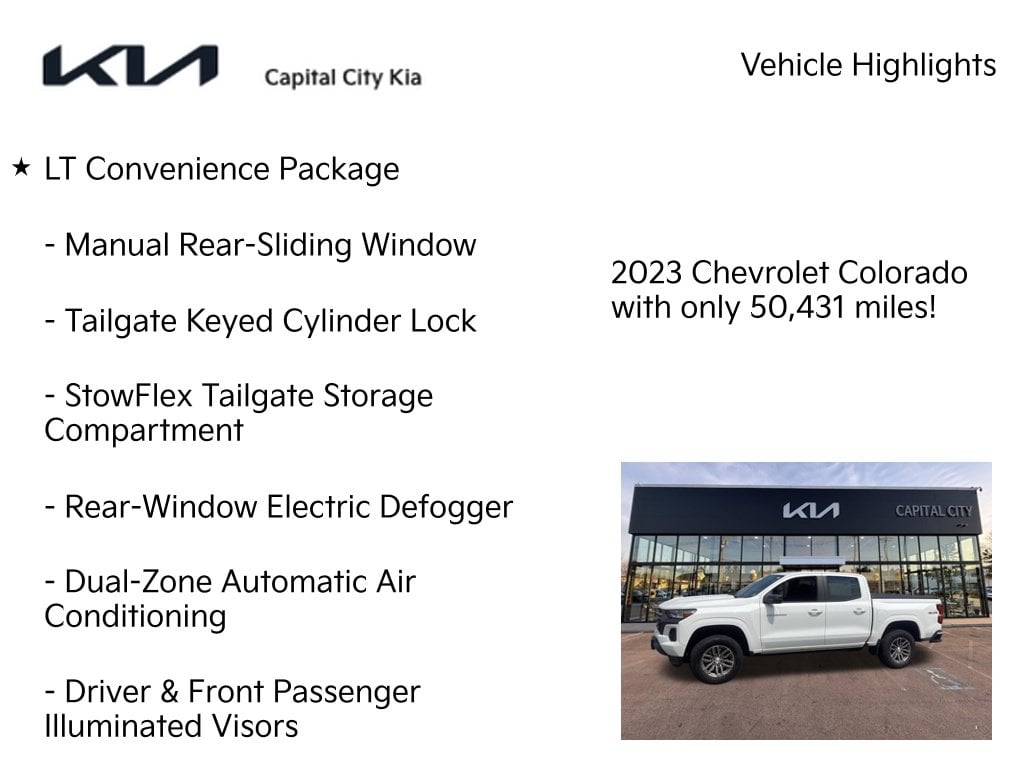 8 thumbnail image of  2023 Chevrolet Colorado LT