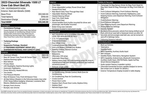 1 image of 2023 Chevrolet Silverado 1500 LT
