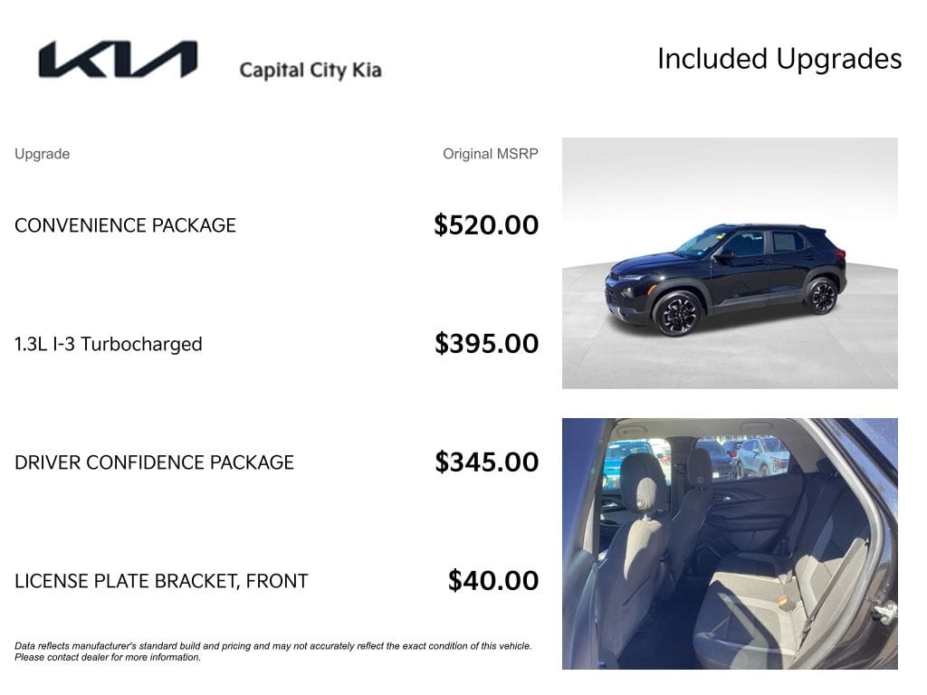 4 thumbnail image of  2023 Chevrolet TrailBlazer LT