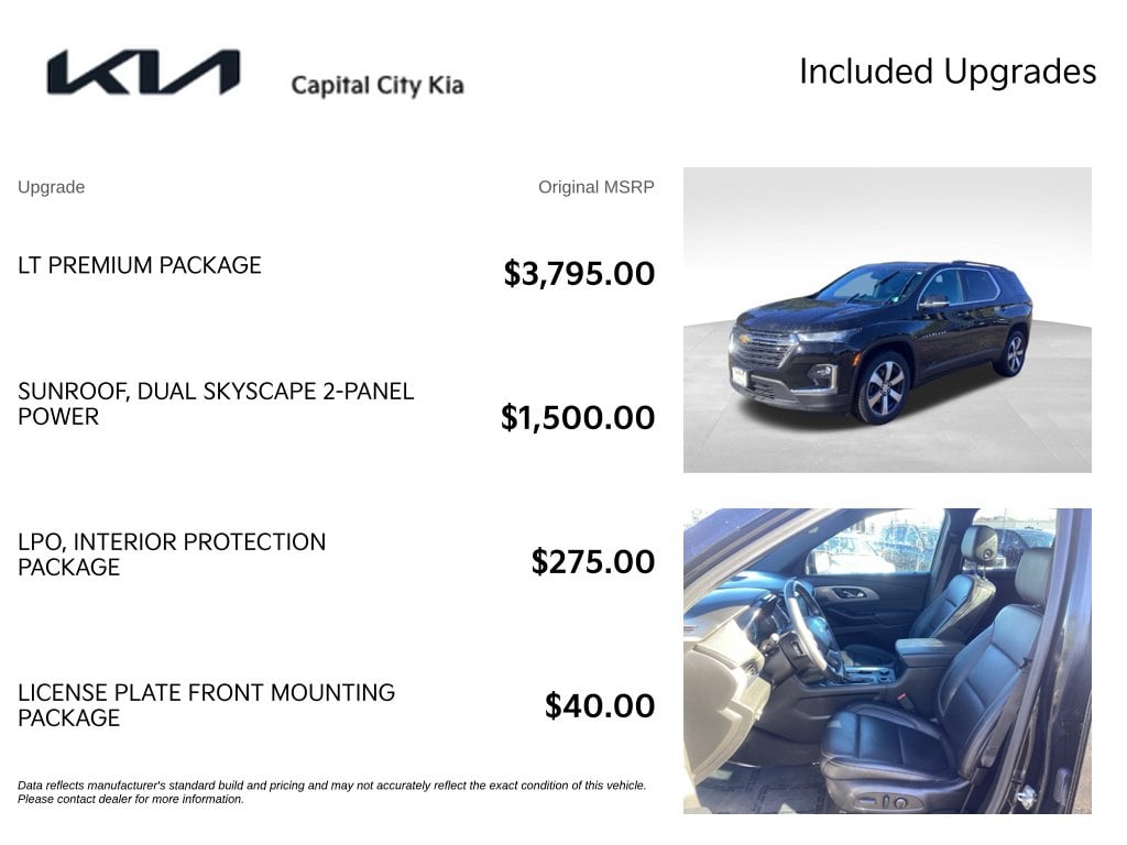 4 thumbnail image of  2023 Chevrolet Traverse LT Leather