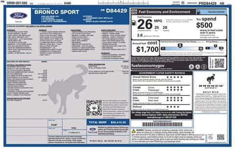 1 image of 2023 Ford Bronco Sport Big Bend