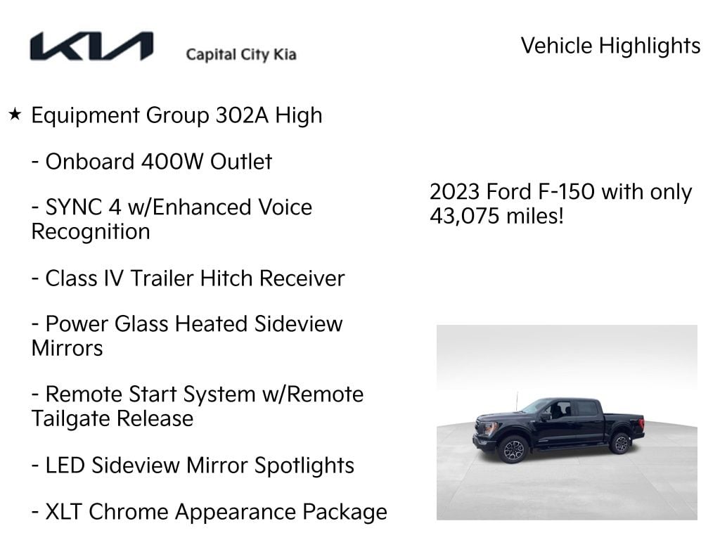 8 thumbnail image of  2023 Ford F-150 XLT