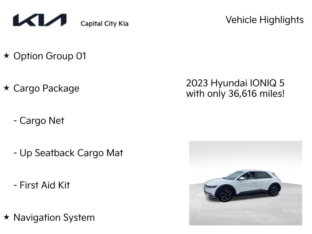 8 thumbnail image of  2023 Hyundai IONIQ 5 SEL