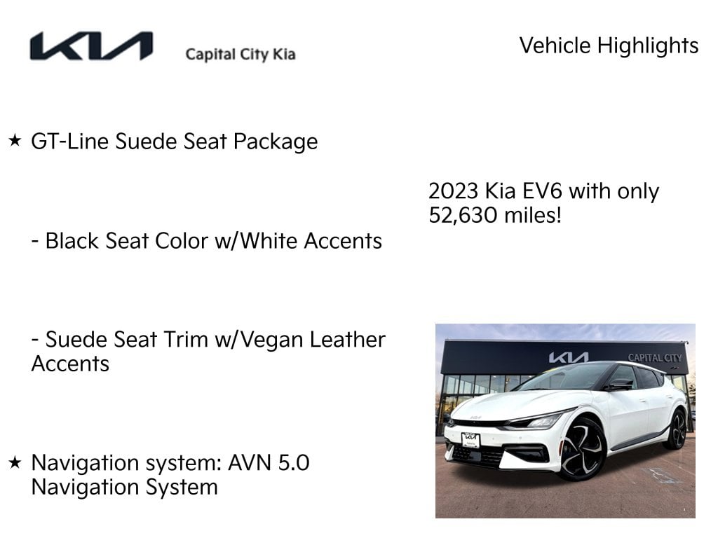 8 thumbnail image of  2023 Kia EV6 GT-Line