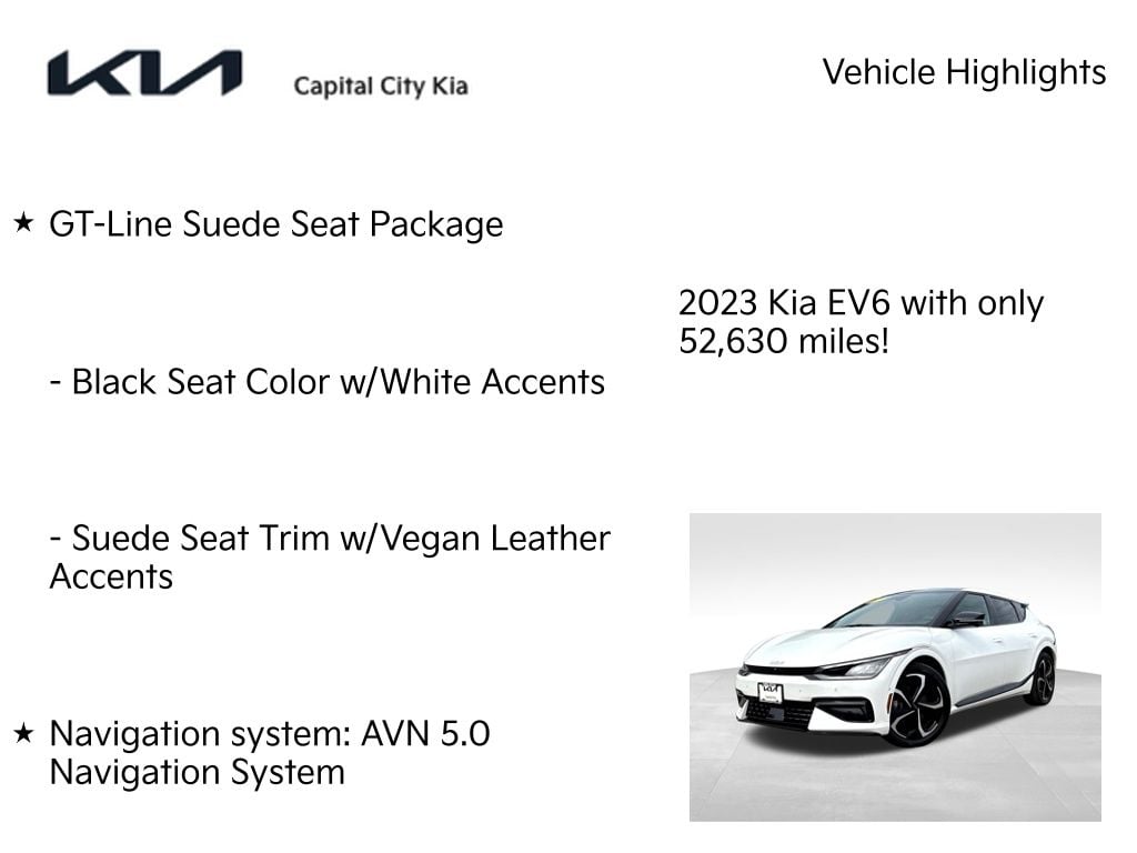 8 thumbnail image of  2023 Kia EV6 GT-Line