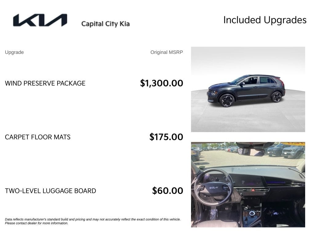 4 thumbnail image of  2023 Kia Niro EV Wind