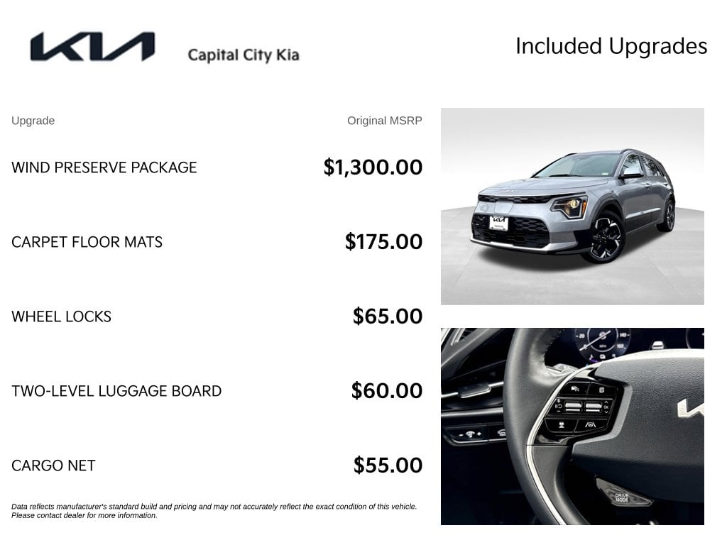 4 thumbnail image of  2023 Kia Niro EV Wind