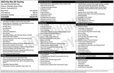 1 image of 2023 Kia Niro EX Touring