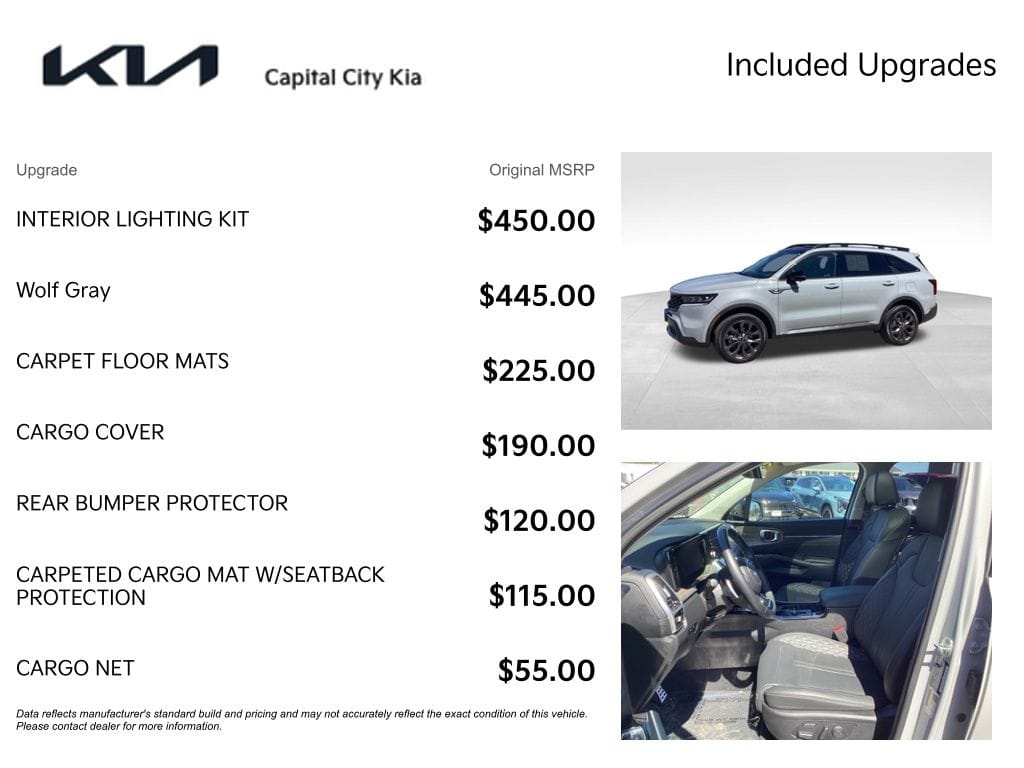 4 thumbnail image of  2023 Kia Sorento X-Line SX Prestige