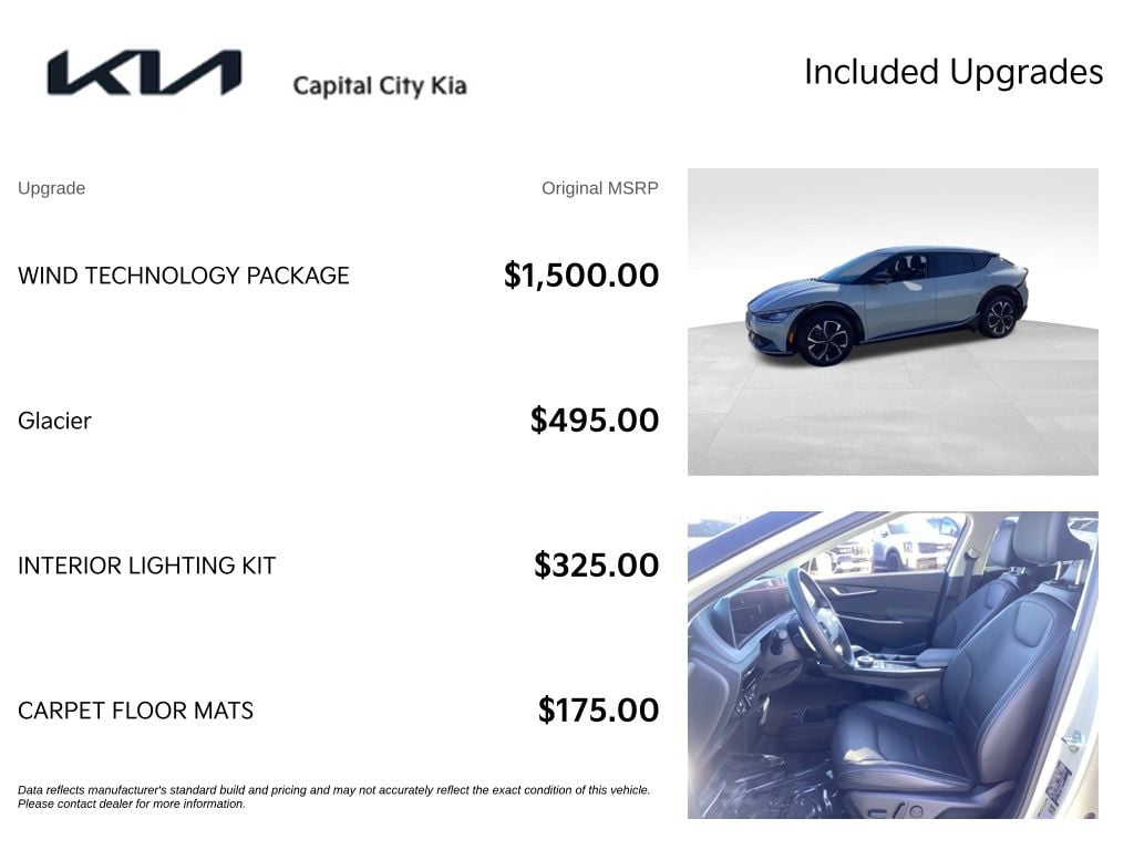 4 thumbnail image of  2024 Kia EV6 Wind