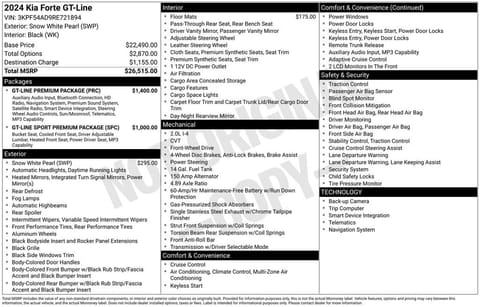 1 image of 2024 Kia Forte GT-Line