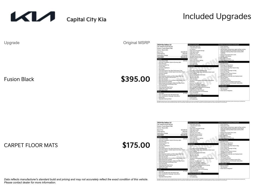 2 thumbnail image of  2024 Kia Seltos LX