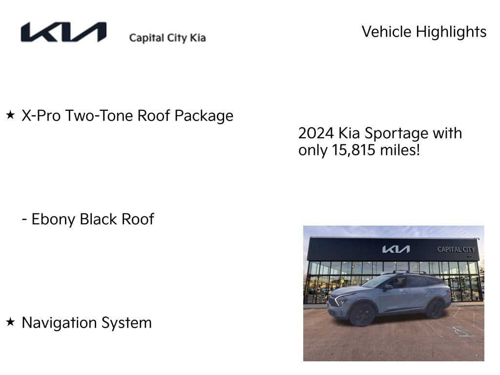 8 thumbnail image of  2024 Kia Sportage X-Pro