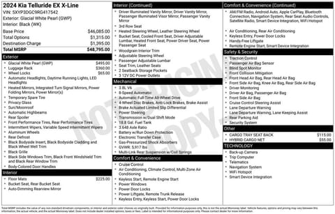1 image of 2024 Kia Telluride EX X-Line