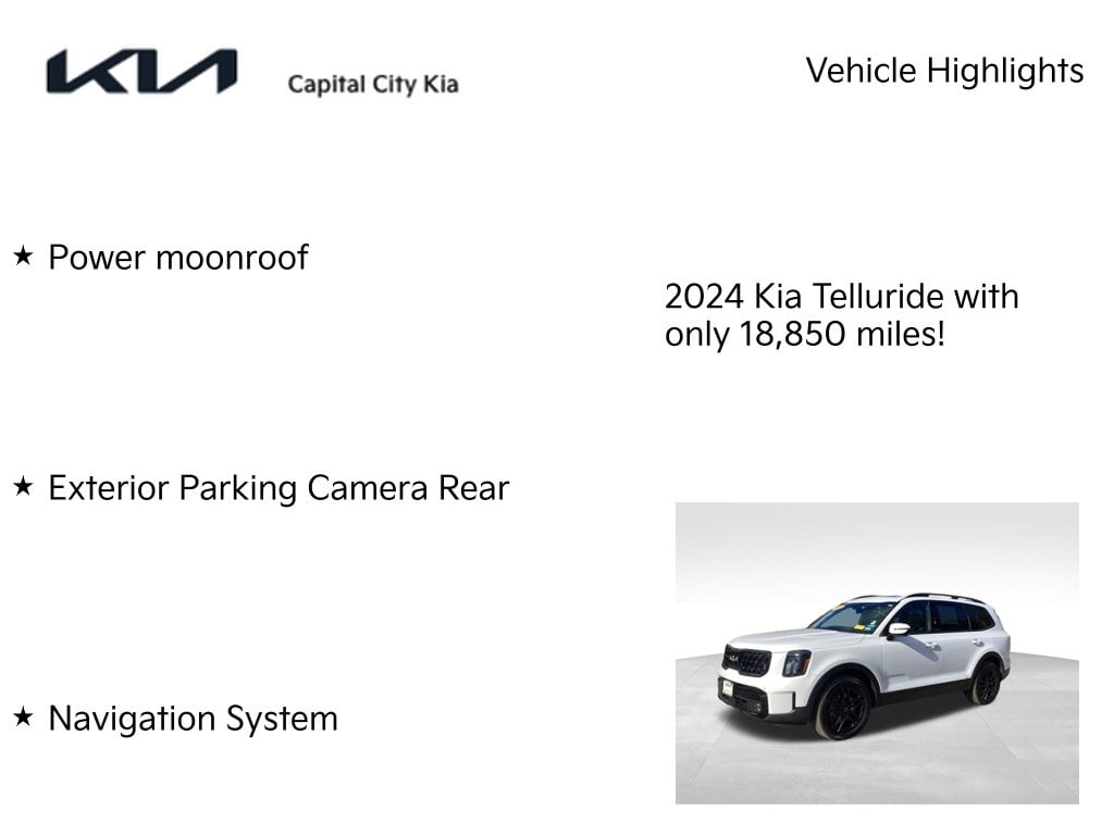 8 thumbnail image of  2024 Kia Telluride SX X-Line
