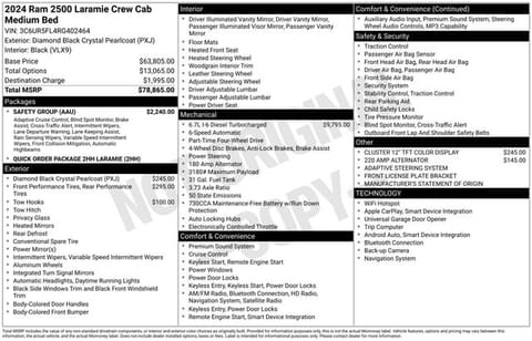 1 image of 2024 Ram 2500 Laramie