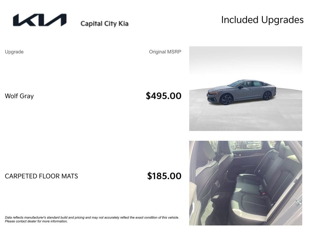 4 thumbnail image of  2025 Kia K5 GT-Line