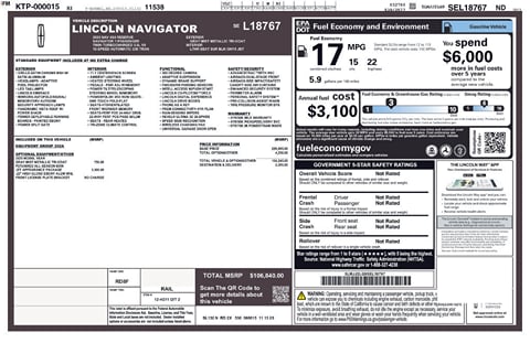 1 image of 2025 Lincoln Navigator Reserve