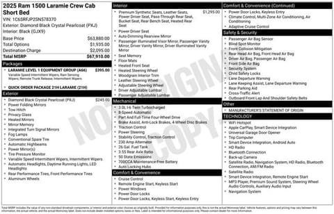 1 image of 2025 Ram 1500 Laramie